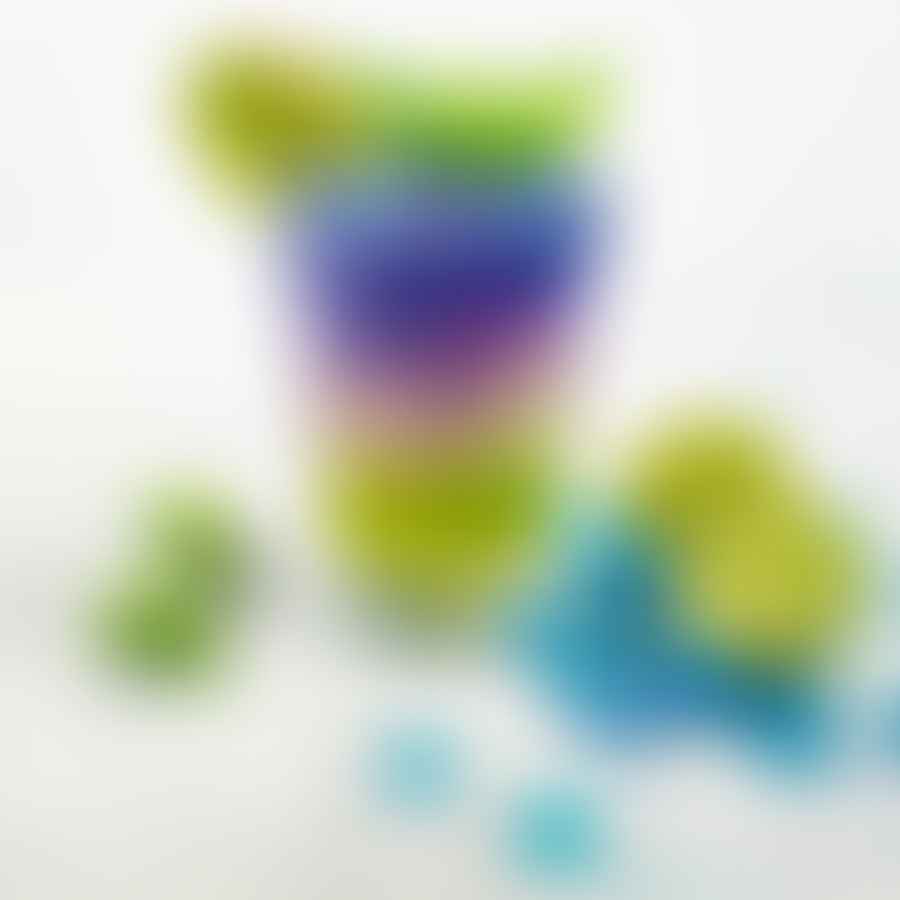 Colorful assortment of various refreshing mocktails
